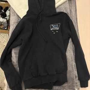 Parks Project Black Hoodie with Embroidered Detail